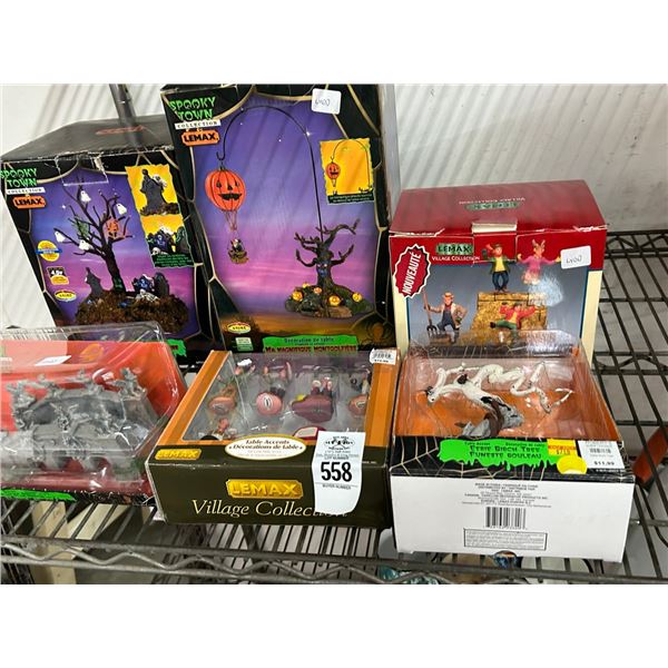 6-Spookytown Figurine Set - 6 X $