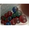 Image 2 : Wooden Bowl, Marbles, Tractor Seat, Spheres