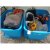 Image 1 : Bins 2 w/Halloween Décor