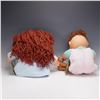 Image 2 : 2pc Xavier Roberts Original Cabbage Patch Kids - Young Girl and Baby