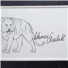 Image 2 : Swarovski SCS Elisabeth Adamer Tiger Frame Display