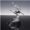 Image 2 : 2pc Swarovski Crystal Figurine with Base, The Magic of Dance Anna