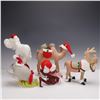 Image 2 : 5pc Annalee Dolls Christmas Decorations