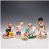 Image 1 : 5pc Annalee Playful Children Figures