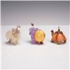 Image 2 : 3pc Department 56 Krinkles Mini Sparkly Pets Ornaments, Patience Brewster