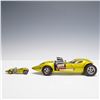 Image 2 : Hot Wheels Model Car, Twin Mill, 1998 Green Finish with Display Case