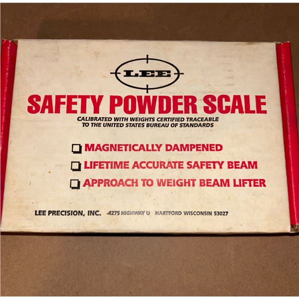 LEE Safety Powder Scale