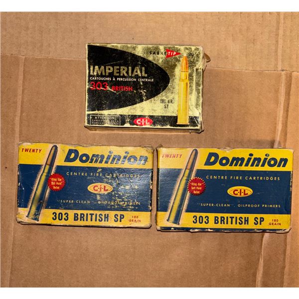 303 British Factory Imperial  Dominion Ammo