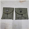 Image 1 : 2 US Army 1945 Mag Holder Pouches