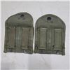 Image 3 : 2 US Army 1945 Mag Holder Pouches
