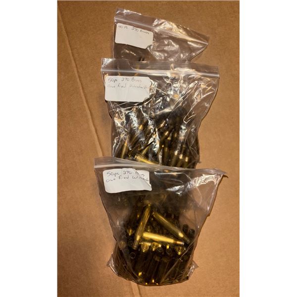 Winchester 270 Rifle Brass