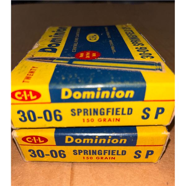 Dominion 30-06, 150gr in Collector Boxes