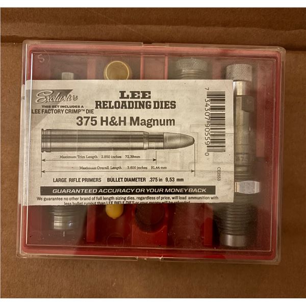 LEE Reloading Dies - 375 H&H Magnum