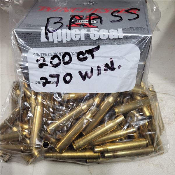 270 Win Mixed Brass  200 Pieces