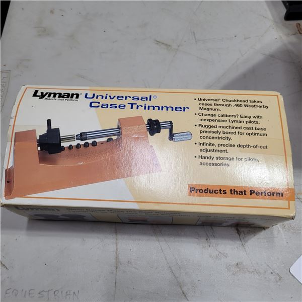 Lyman Universal Case Trimmer with 1 Pilot