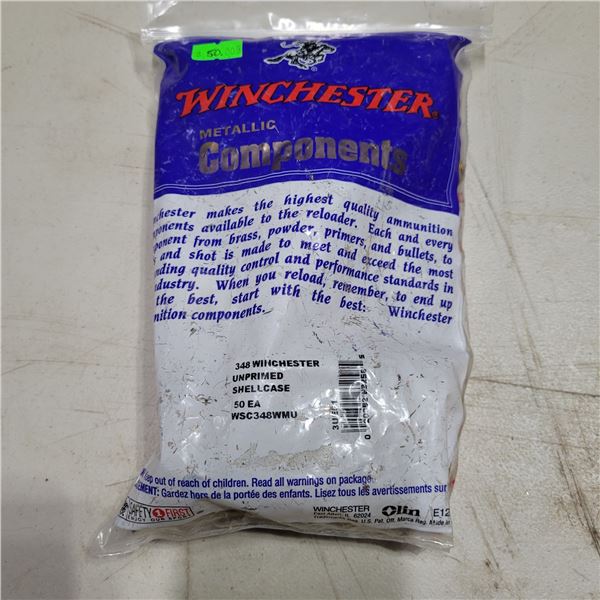 70  .348 Winchester Unprimed Cases