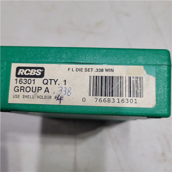 .338 Win Mag RCBS Reloading Die Set