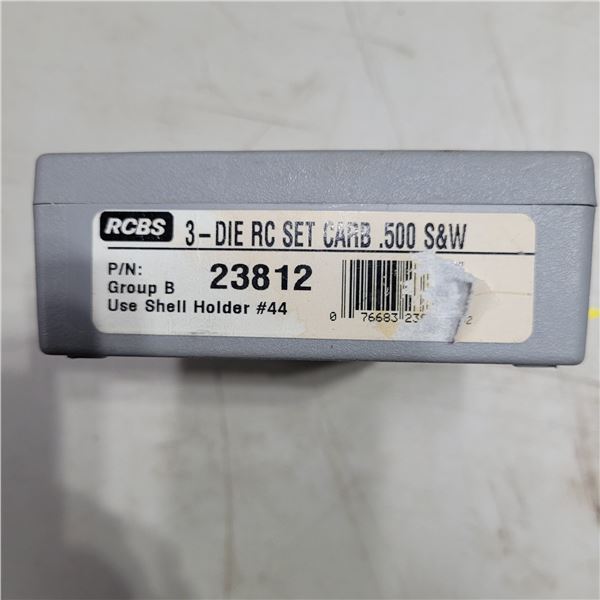 50 S&W  RCBS Reloading Carbide Die Set