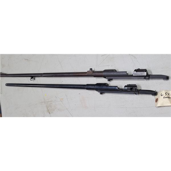 2    6.5x55 Swedish Mauser Barreled Actions