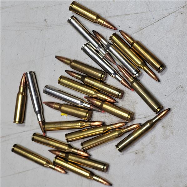 Mixed Caliber Ammo 23 Rounds