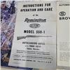 Image 5 : 4 Firearms Manuals & 1 1998 Browning Catalogue