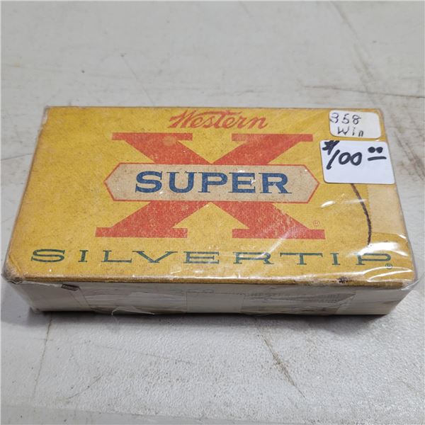 .358 Winchester Super X Factory Collectible Ammo in original Collectible Box