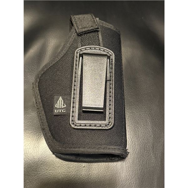 UTG Compact Black Nylon Belt-Clip Pistol Holster
