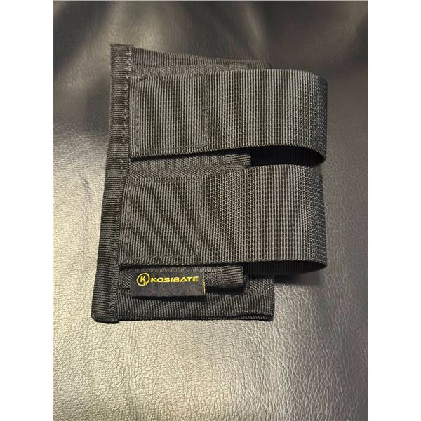 KOSIBATE Universal Belt Slide Pistol Holster – Black Nylon