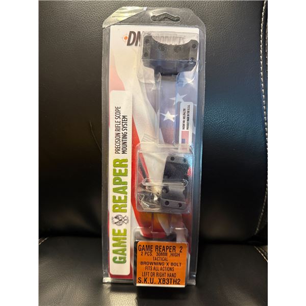 DNZ Products – Game Reaper 2 (2-Piece) Scope Mount – 30mm High Tactical