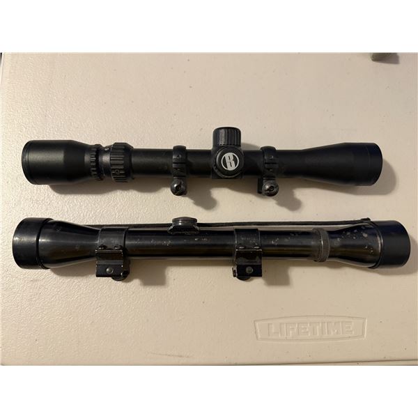 Pair of Rifle Scopes – Bushnell & Vintage Weaver K4
