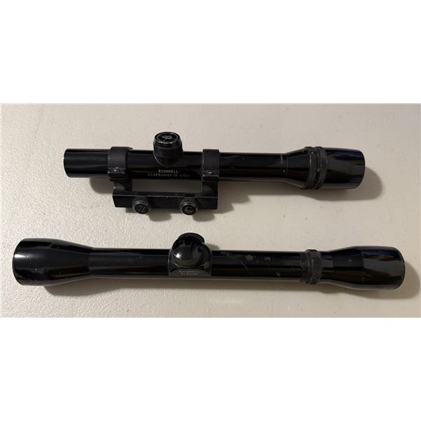 LOT OF 2 VINTAGE BUSHNELL RIFLE SCOPES