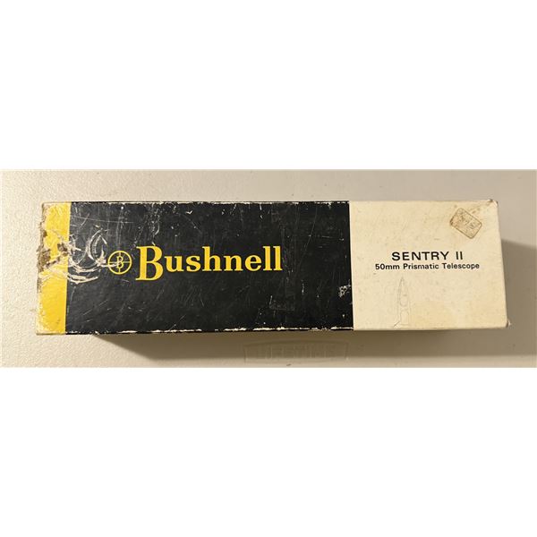 BUSHNELL SENTRY II – 50mm Prismatic Spotting Scope (20x) With Box