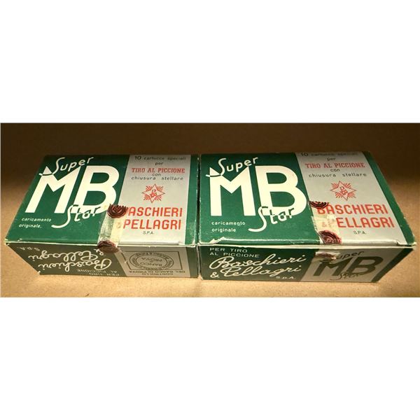 12ga 2 3/4" Super MB Star  Baschieri & Pellagri Shells