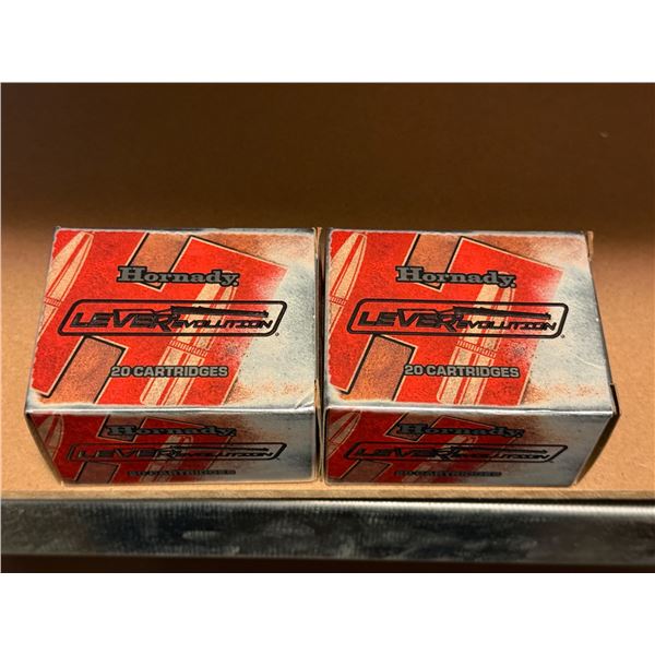 45 Colt Hornady Leverevolution   225 gr FTX - 2 Boxes