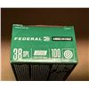 Image 2 : 38 Special Federal  American Eagle Centerfire Pistol Cartridges - Box of 50