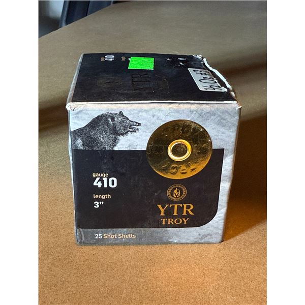 410 Gauge 3" YTR Troy  Shot Shells - Box of 25