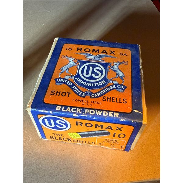 10 Ga Collector's Box of Romax 10 Ga "The Black Shells"
