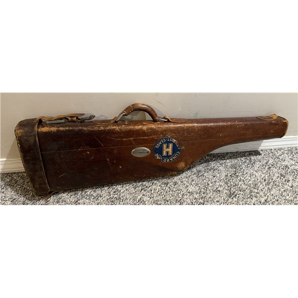 Leather Mutton Leg Shotgun Case