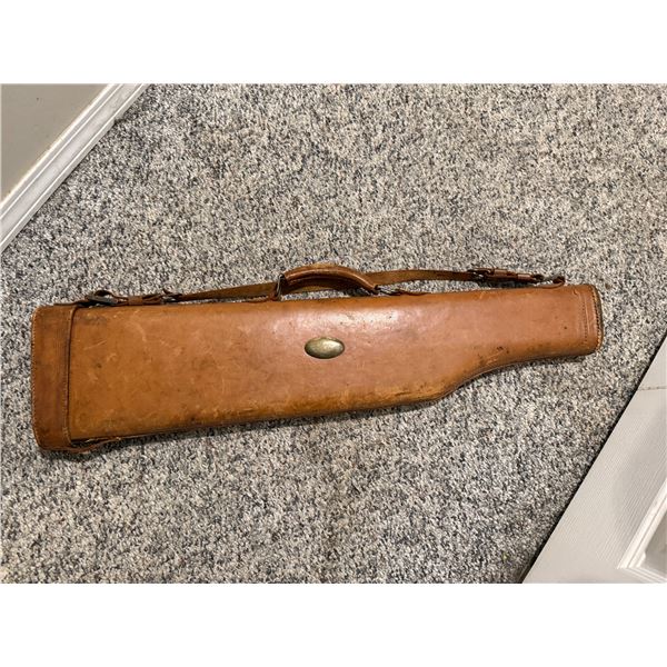 Leather Mutton Leg Shotgun Case