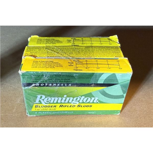 12 Ga Remington Slugger 2 3/4" - 3 Boxes of 5