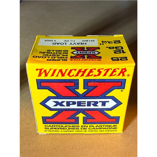 Winchester XPERT 12 Ga. 2 3/4" Super Field Load Plastic Shotgun Shells - Heavy Load