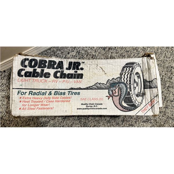 Cobra Jr. Cable Chain for Radial & Bias Tires SAE Class S