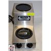Image 1 : BUNN 2 BURNER 2 TIER COFFEE POT WARMER