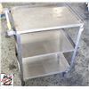 Image 1 : 24" X 16" X 31" 3 TIER S/S SERVICE CART