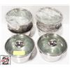 Image 1 : 6 NEW STAINLESS STEEL 7" HOT POTS W/ LIDS