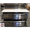 Image 3 : BAILIFF SEIZURE: TURBO AIR 67" PIZZA PREP TABLE W/