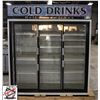 Image 1 : COLDSTREAM TRIPLE SLIDING GLASS DOOR COOLER
