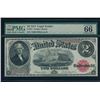 Image 1 : 1917 $2 Legal Tender Note PMG 66