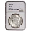 Image 1 : 1899-S $1 Morgan Silver Dollar NGC MS61