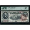 Image 1 : 1880 $2 Legal Tender Note PMG 53